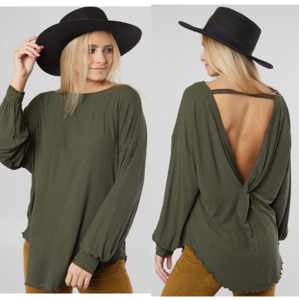 NWT Free People shimmy shake top